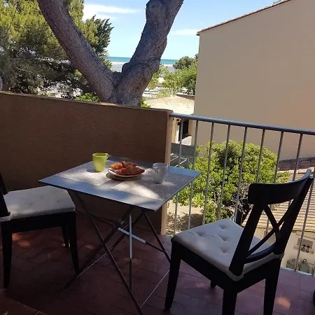 LA FRANQUI proche plage - vue mer - wifi - clim Leucate Extérieur photo